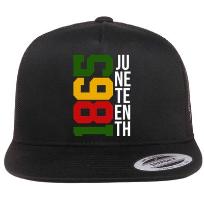 Juneteenth 1865 Flat Bill Trucker Hat