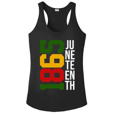 Juneteenth 1865 Ladies PosiCharge Competitor Racerback Tank