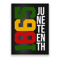 Juneteenth 1865 Poster
