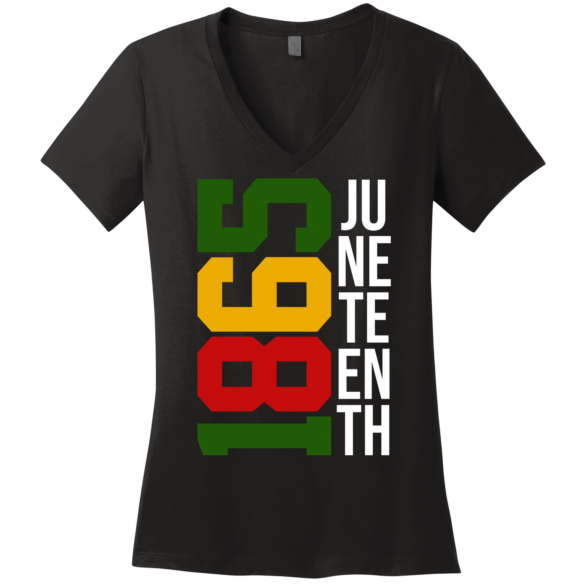 Juneteenth 1865 Women's V-Neck T-Shirt