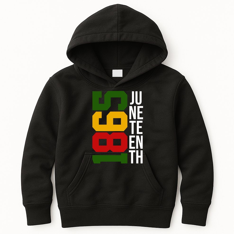 Juneteenth 1865 Kids Hoodie