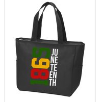 Juneteenth 1865 Zip Tote Bag