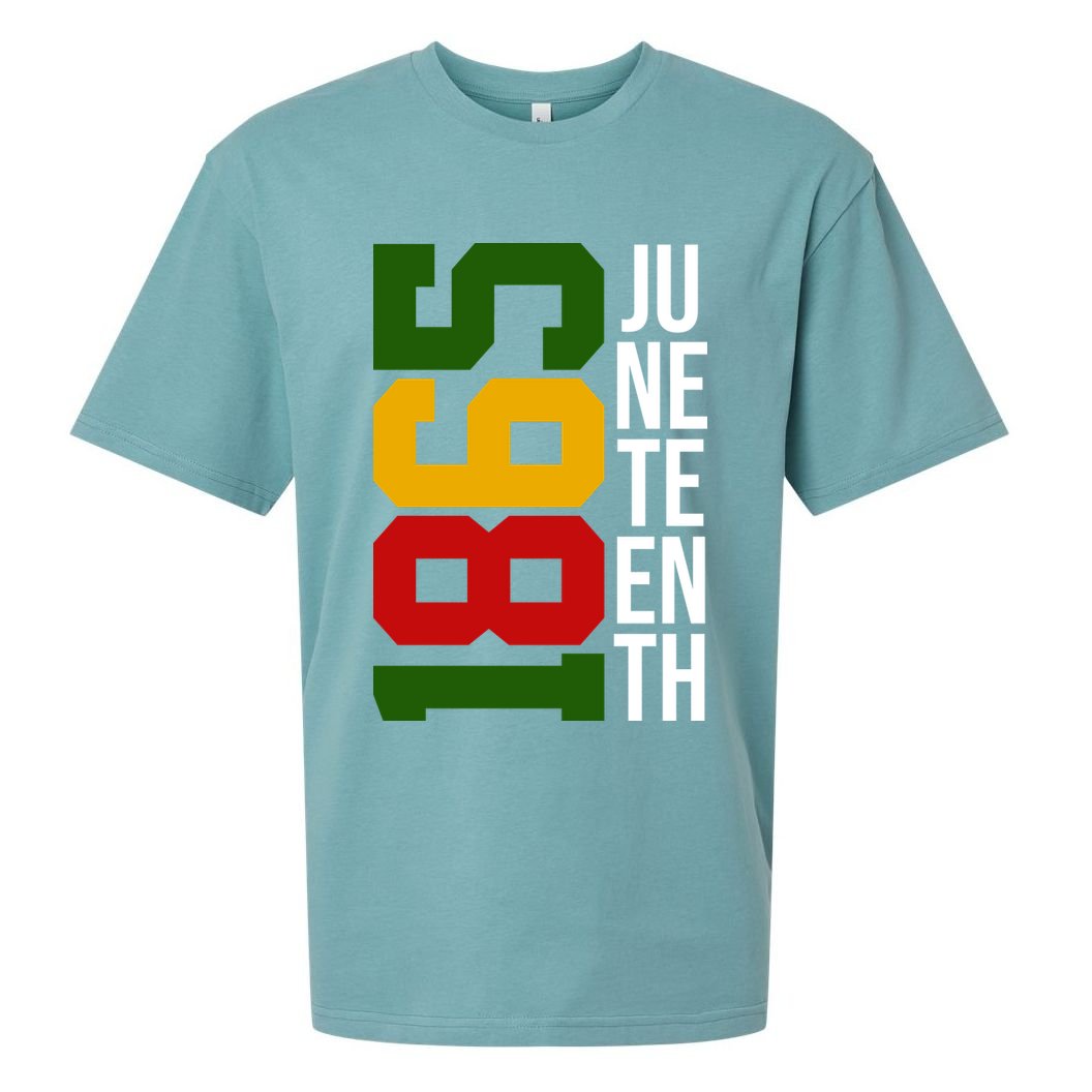 Juneteenth 1865 Sueded Cloud Jersey T-Shirt