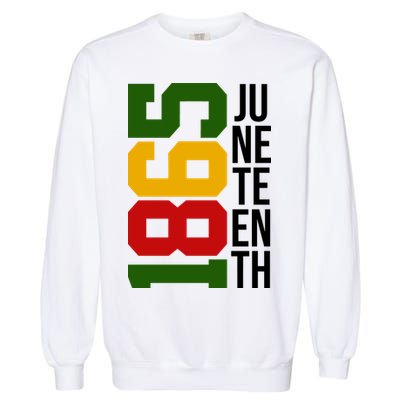 Juneteenth 1865 Garment-Dyed Sweatshirt