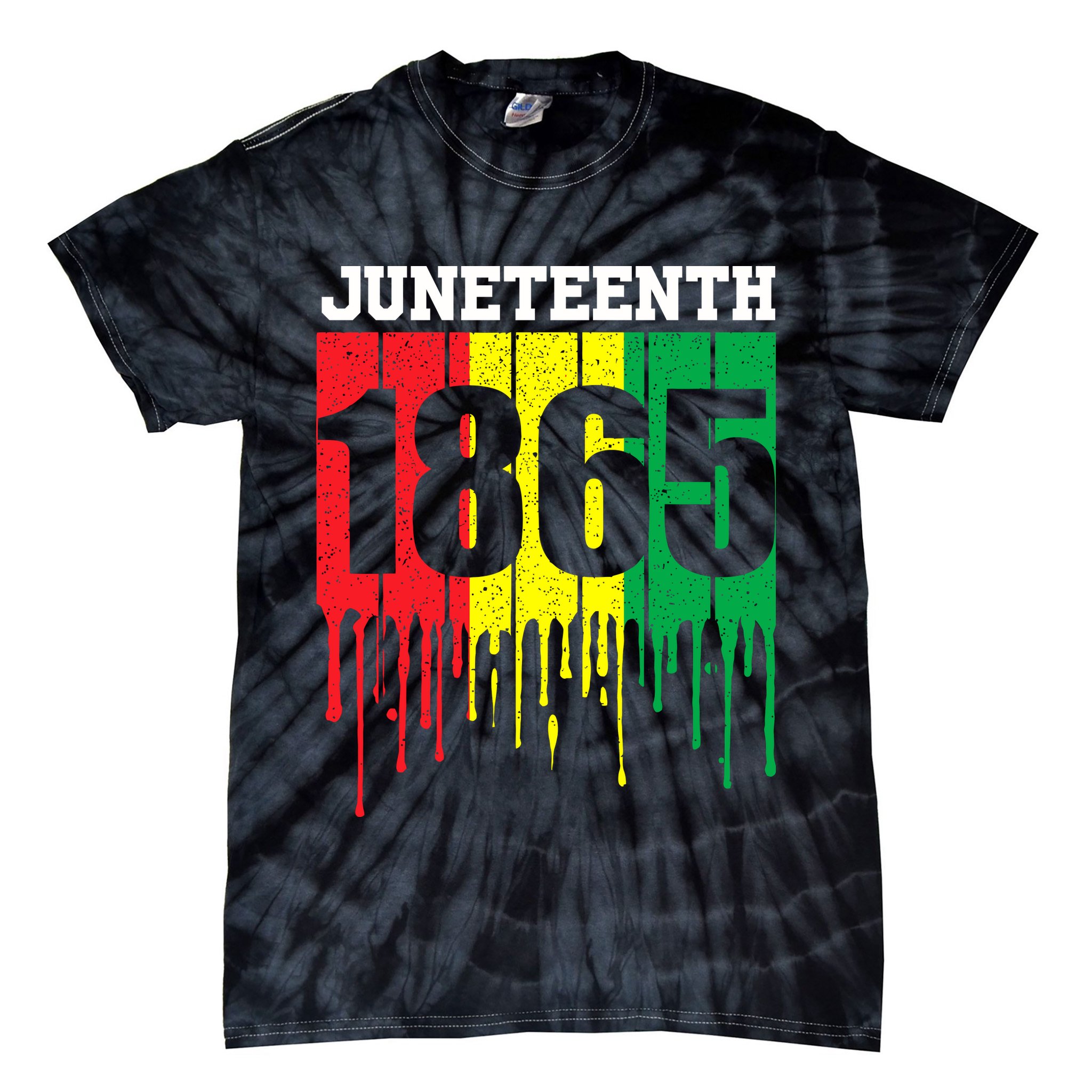 Juneteenth 1865 Tie-Dye T-Shirt