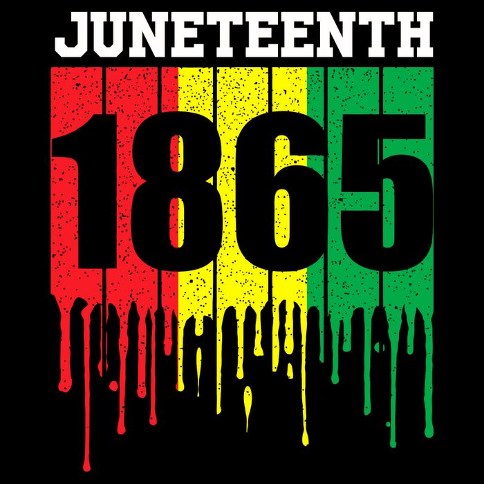 Juneteenth 1865 Women's Crop Top Tee