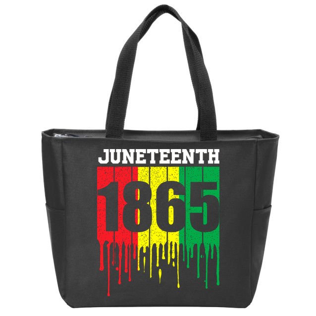 Juneteenth 1865 Zip Tote Bag