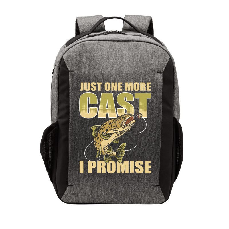 Just 1 More Cast I Promise Fish Fishing Vector Backpack