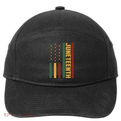 Junenth 1865 Meaningful Gift 7-Panel Snapback Hat