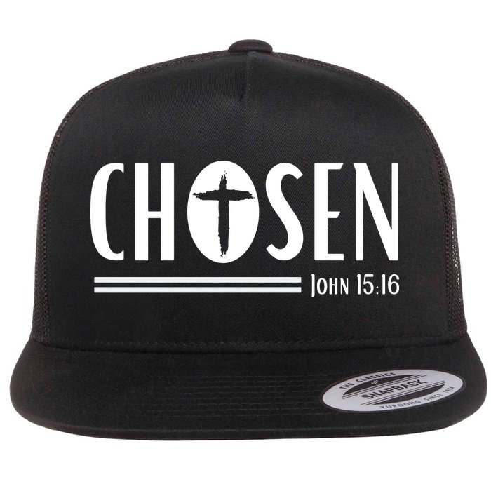 John 1516 Pullover Chosen Christian Streetwear Flatbill Hat