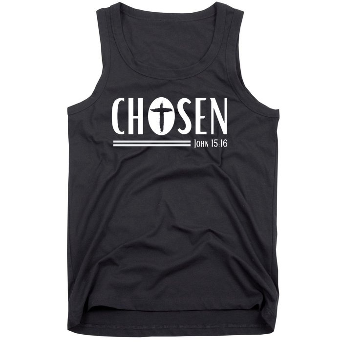 John 1516 Pullover Chosen Christian Streetwear Tank Top