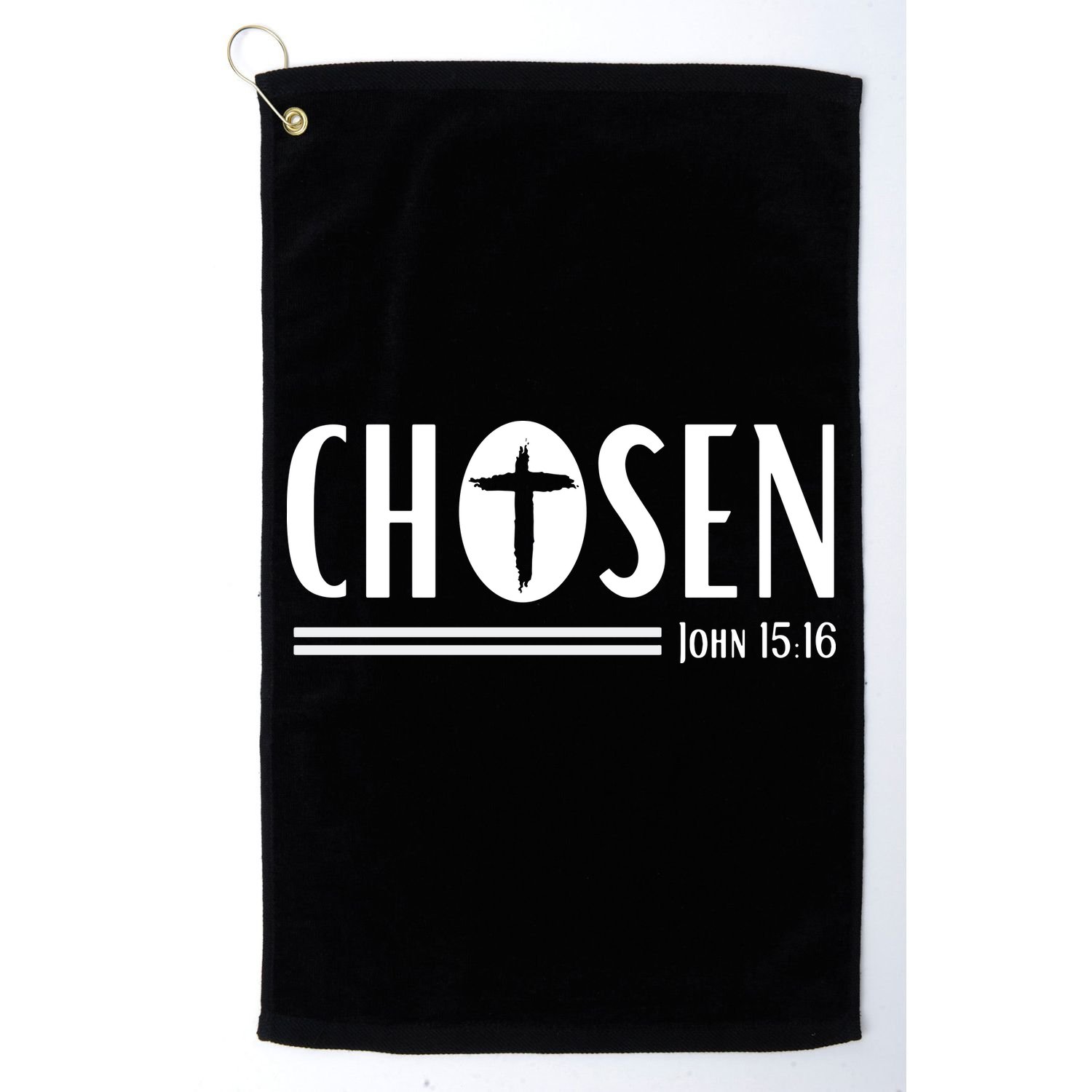 John 1516 Pullover Chosen Christian Streetwear Golf Towel