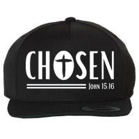 John 1516 Pullover Chosen Christian Streetwear Wool Snapback Cap