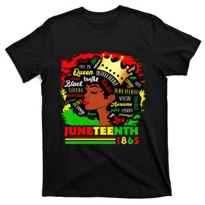 Juneteenth 1865 Pride Celebrate Black  African American T-Shirt