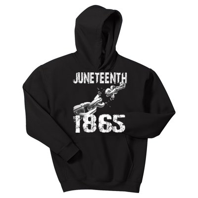 Juneteenth 1865 Quote Kids Hoodie