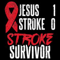 Jesus 1 Stroke 0 Stoke Awareness Stroke Survivor 16 in Basic Backpack