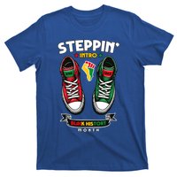 Junenth 1865 Stepping Into Black History Month Cool Gift T-Shirt