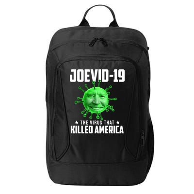 Joevid 19 The Virus That Killed America Funny Joe Biden City Backpack