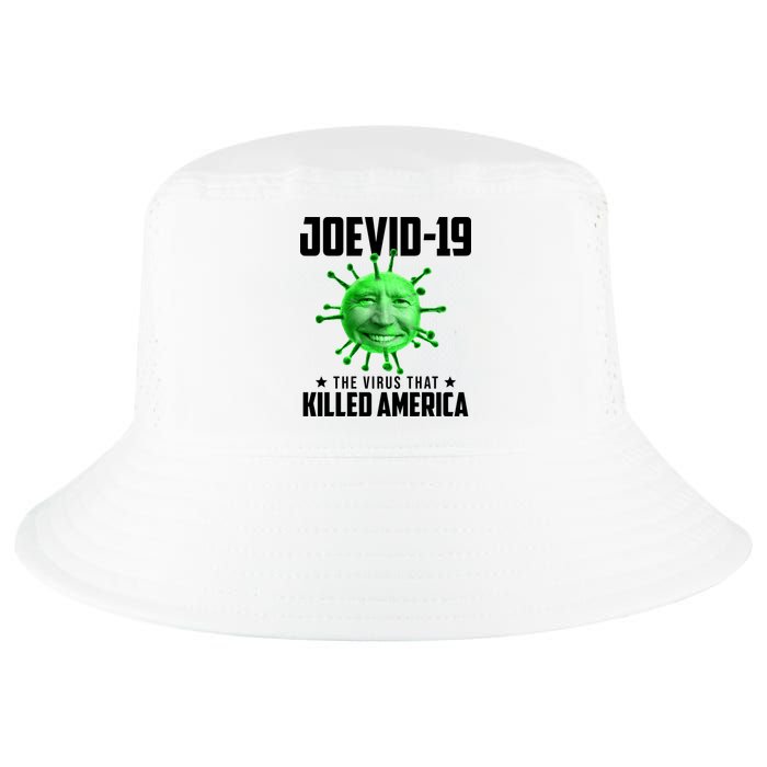 Joevid 19 The Virus That Killed America Funny Joe Biden Cool Comfort Performance Bucket Hat