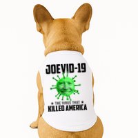 Joevid 19 The Virus That Killed America Funny Joe Biden Doggie Tank