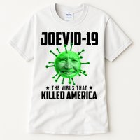 Joevid 19 The Virus That Killed America Funny Joe Biden Tall T-Shirt