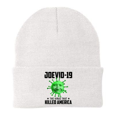 Joevid 19 The Virus That Killed America Funny Joe Biden Beanie