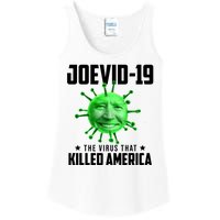 Joevid 19 The Virus That Killed America Funny Joe Biden Ladies Essential Tank