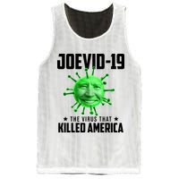 Joevid 19 The Virus That Killed America Funny Joe Biden Mesh Reversible Basketball Jersey Tank