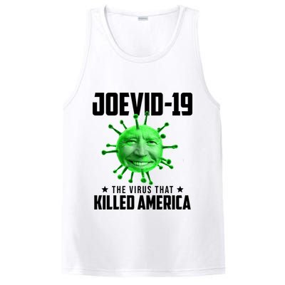 Joevid 19 The Virus That Killed America Funny Joe Biden PosiCharge Competitor Tank