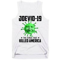 Joevid 19 The Virus That Killed America Funny Joe Biden Tank Top