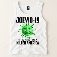 Joevid 19 The Virus That Killed America Funny Joe Biden Tank Top