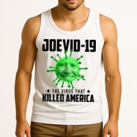 Joevid 19 The Virus That Killed America Funny Joe Biden Tank Top