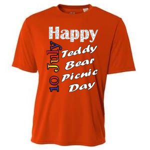 July 10th Teddy Bear Picnic Day Fun Gift Idea Cooling Performance Crew T-Shirt