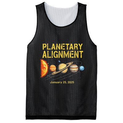 January 25 2025 Planetary Alignment Astronomy Space Lovers Mesh Reversible Basketball Jersey Tank