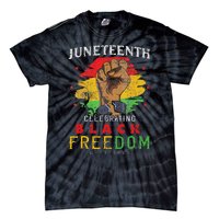 Juneteenth 2024 Black Freedom 1865 Pride Tie-Dye T-Shirt