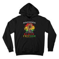 Juneteenth 2024 Black Freedom 1865 Pride Tall Hoodie