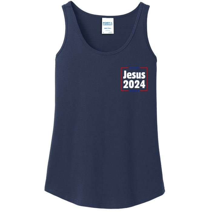 Jesus 2024 Crosses Ladies Essential Tank