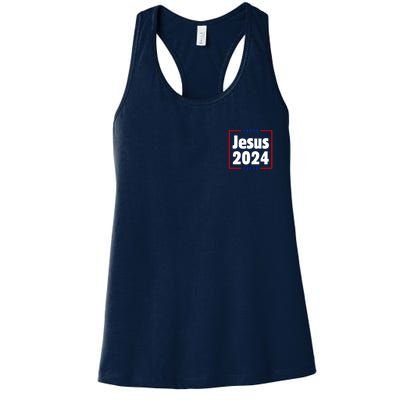 Jesus 2024 Crosses Women's Racerback Tank