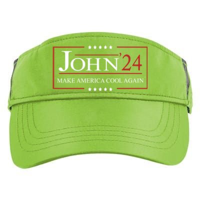 John 2024 Campaign Birthday Make America Cool Again Gift Adult Drive Performance Visor