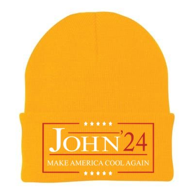 John 2024 Campaign Birthday Make America Cool Again Gift Knit Cap Winter Beanie