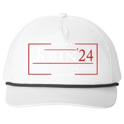 John 2024 Campaign Birthday Make America Cool Again Gift Snapback Five-Panel Rope Hat