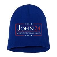 John 2024 Campaign Birthday Make America Cool Again Gift Short Acrylic Beanie