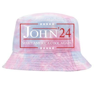 John 2024 Campaign Birthday Make America Cool Again Gift Tie-Dyed Bucket Hat