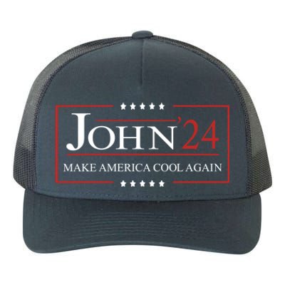 John 2024 Campaign Birthday Make America Cool Again Gift Yupoong Adult 5-Panel Trucker Hat