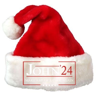 John 2024 Campaign Birthday Make America Cool Again Gift Premium Christmas Santa Hat