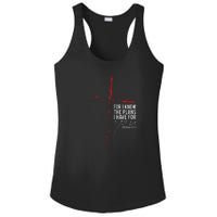 Jeremiah 2911 Christian Religious Bible Verse Gifts Cross Ladies PosiCharge Competitor Racerback Tank