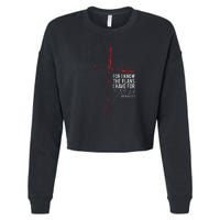 Jeremiah 2911 Christian Religious Bible Verse Gifts Cross Cropped Pullover Crew