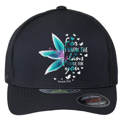 Jeremiah 29:11 Christian Bible Verse Gifts Religious Faith Flexfit Unipanel Trucker Cap