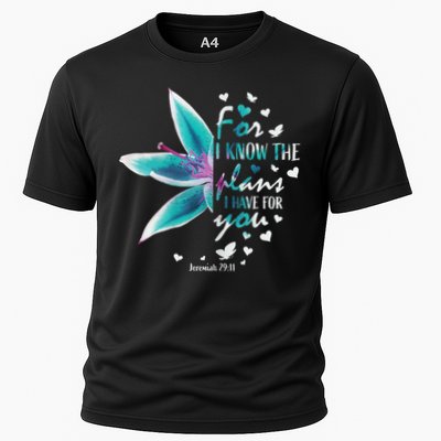 Jeremiah 29:11 Christian Bible Verse Gifts Religious Faith Performance Shirt
