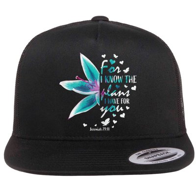 Jeremiah 29:11 Christian Bible Verse Gifts Religious Faith Flatbill Hat